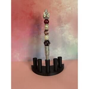 95-22 Inspired Handcrafted Extended Length Beaded Pen w/ Refill Ink